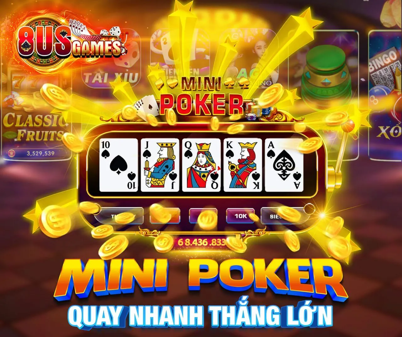 8US 🎖️ Link Tải Game 8US Cho IOS/Android Mới Nhất 2026 405 Poker