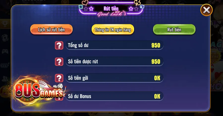 8US 🎖️ Link Tải Game 8US Cho IOS/Android Mới Nhất 2026 409 Hướng dẫn thao tác rút tiền tại 8us