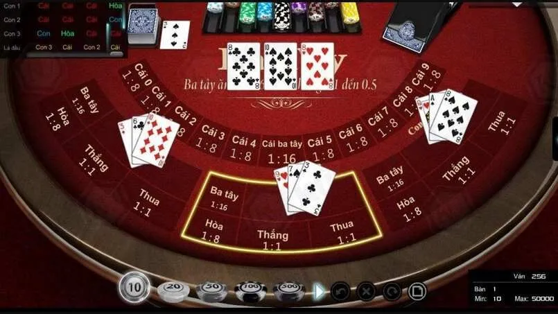 Bài ba tây game bài trực tuyến cực kỳ hấp dẫn để tham gia kiếm tiền