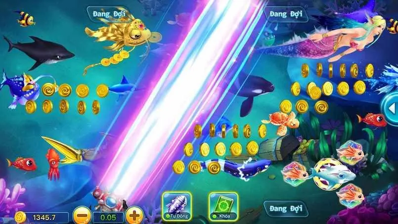 Giao diện bắn cá king